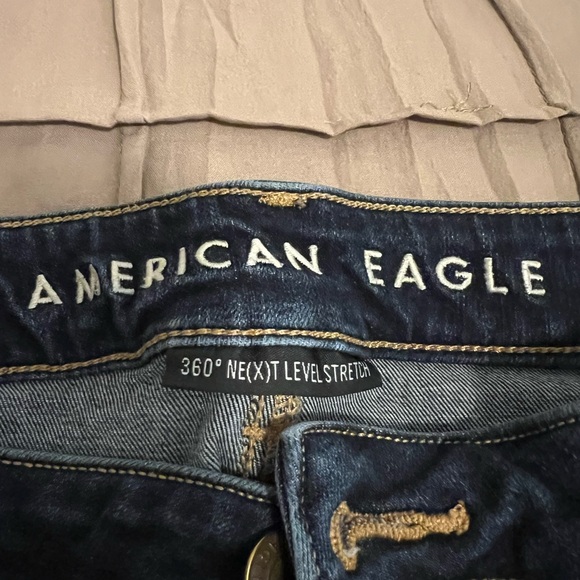 American Eagle Outfitters Dark Blue Jeggings - Picture 3 of 6